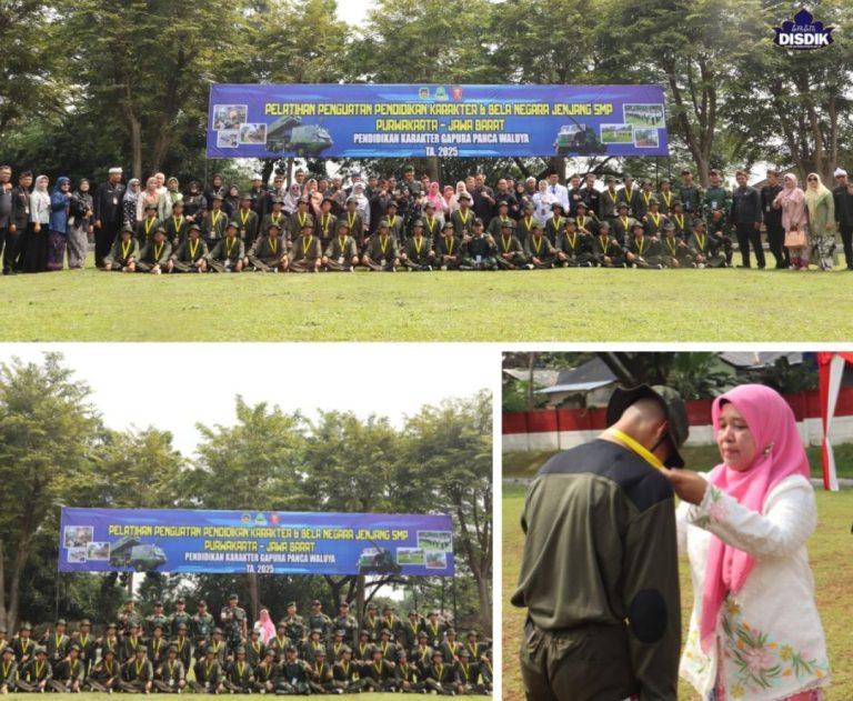 Bentuk Generasi Muda Berkarakter dan Bela Negara, Dinas Pendidikan Purwakarta Gelar Pendidikan Khusus