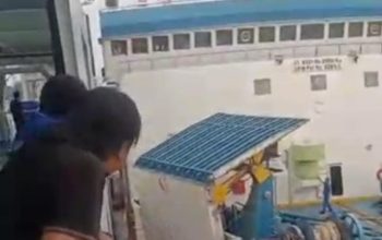 KMP Amarisa Senggol KMP Wira Berlian di Alur Bakauheni, ASDP Belum Buka Suara