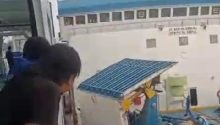 KMP Amarisa Senggol KMP Wira Berlian di Alur Bakauheni, ASDP Belum Buka Suara
